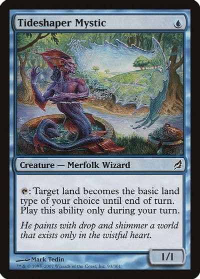 Tideshaper Mystic Lorwyn Magic card