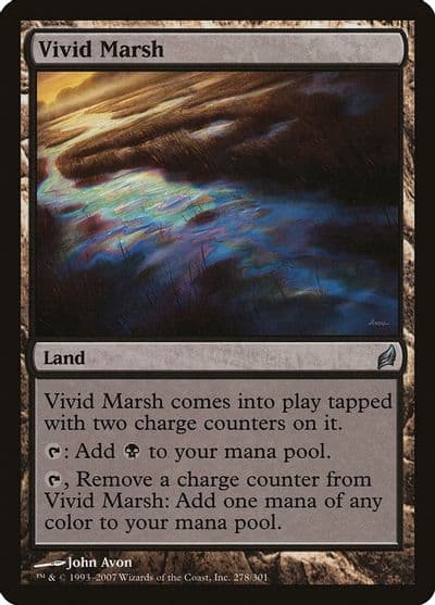 Vivid Marsh Lorwyn Magic card