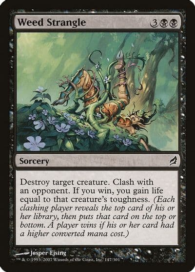 Weed Strangle Lorwyn Magic card