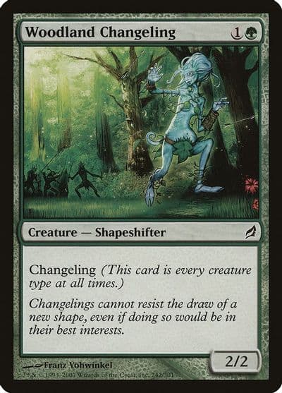 Woodland Changeling Lorwyn Magic card