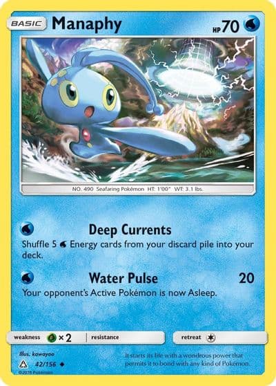 Manaphy SM - Ultra Prism Pokemon card
