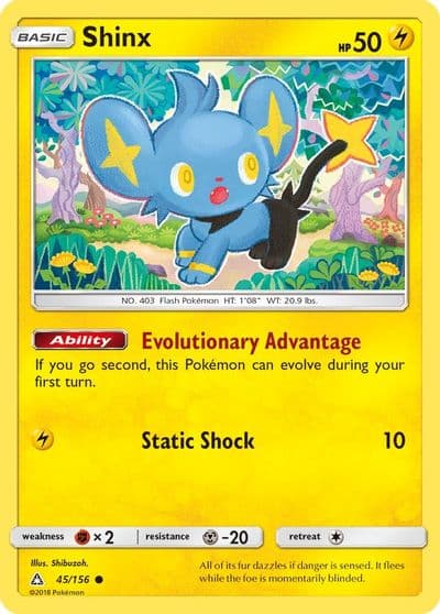 Shinx (45) SM - Ultra Prism Pokemon card