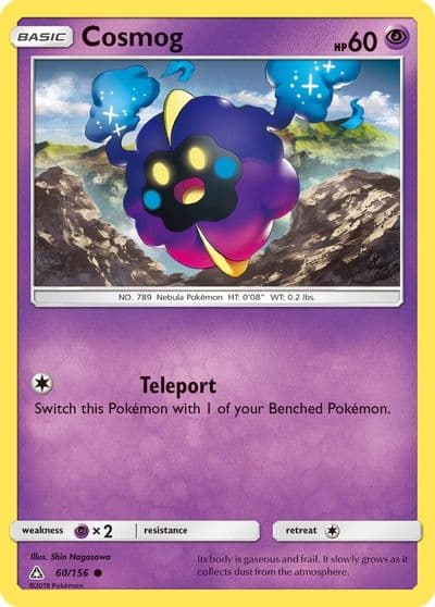 Cosmog SM - Ultra Prism Pokemon card