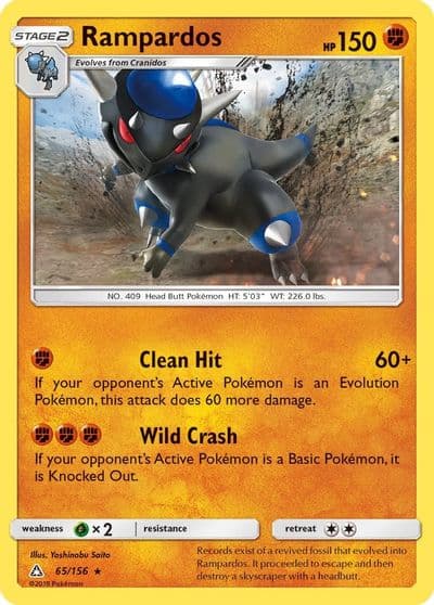 Rampardos SM - Ultra Prism Pokemon card