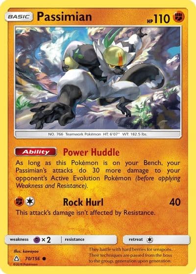 Passimian SM - Ultra Prism Pokemon card