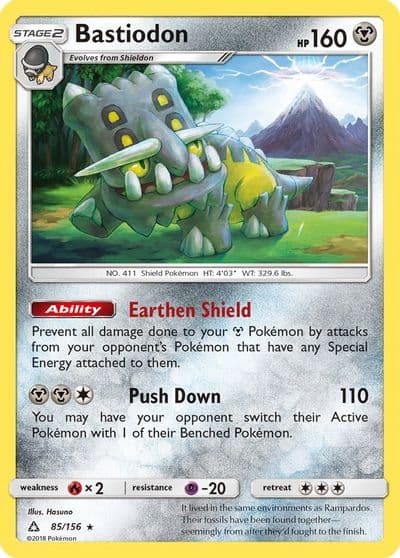 Bastiodon SM - Ultra Prism Pokemon card
