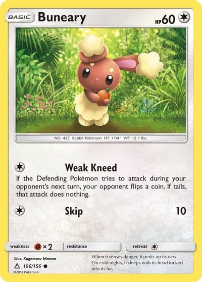 Buneary SM - Ultra Prism Pokemon card