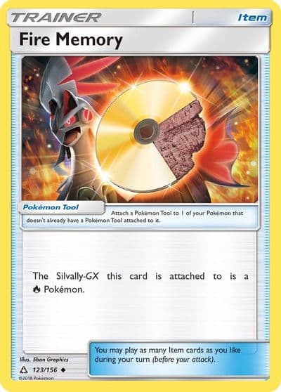 Fire Memory SM - Ultra Prism Pokemon card
