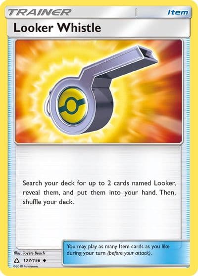 Looker Whistle SM - Ultra Prism Pokemon card