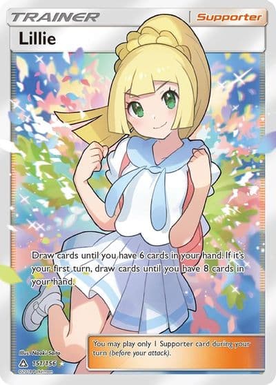Lillie (Full Art) SM - Ultra Prism Pokemon card