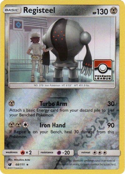 Registeel (Pokemon League) League & Championship Cards Pokemon card