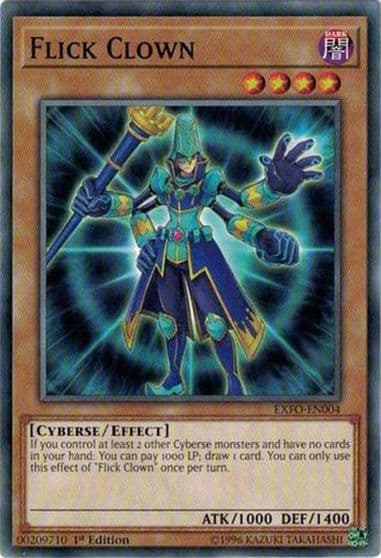 Flick Clown Extreme Force Yu-Gi-Oh! card