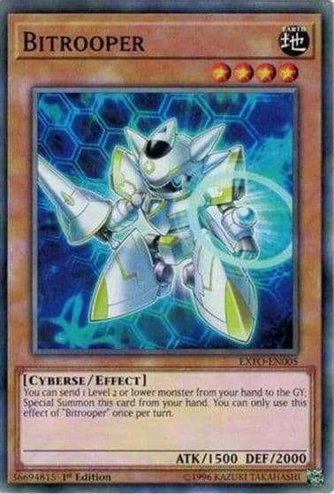 Bitrooper Extreme Force Yu-Gi-Oh! card