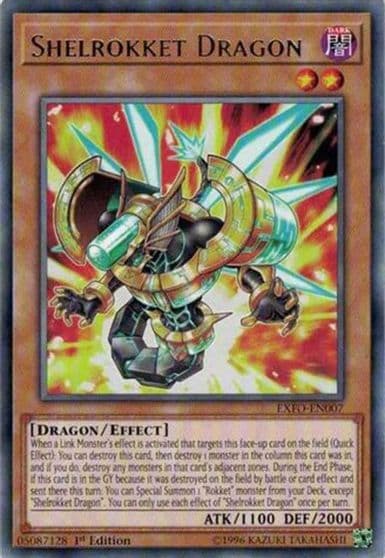 Shelrokket Dragon Extreme Force Yu-Gi-Oh! card