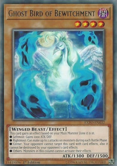Ghost Bird of Bewitchment Extreme Force Yu-Gi-Oh! card