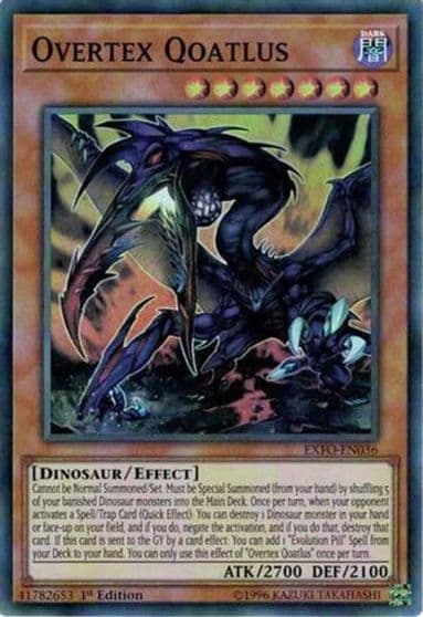 Overtex Qoatlus Extreme Force Yu-Gi-Oh! card
