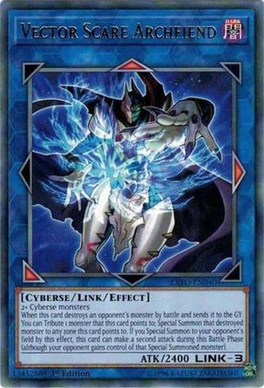 Vector Scare Archfiend Extreme Force Yu-Gi-Oh! card