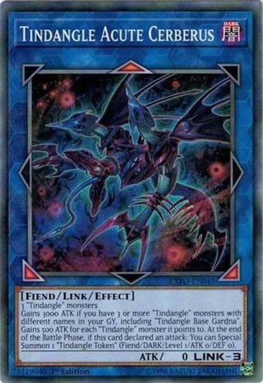 Tindangle Acute Cerberus Extreme Force Yu-Gi-Oh! card
