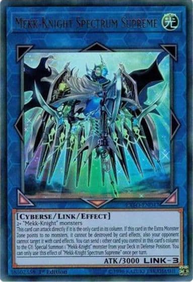 Mekk Knight Spectrum Supreme Extreme Force Yu-Gi-Oh! card