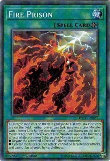 Fire Prison Extreme Force Yu-Gi-Oh! card