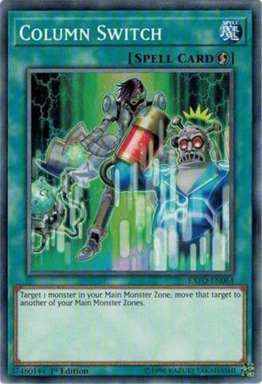 Column Switch Extreme Force Yu-Gi-Oh! card