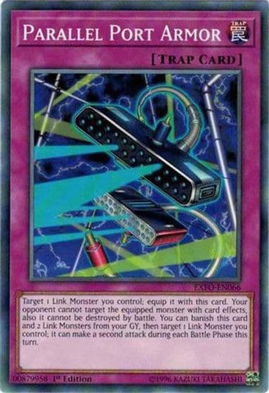 Parallel Port Armor Extreme Force Yu-Gi-Oh! card