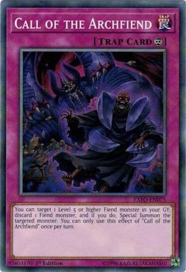 Call of the Archfiend Extreme Force Yu-Gi-Oh! card