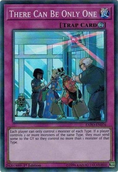 There Can Be Only One Extreme Force Yu-Gi-Oh! card
