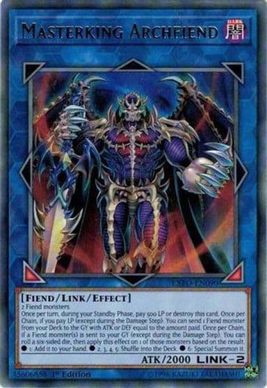 Masterking Archfiend Extreme Force Yu-Gi-Oh! card