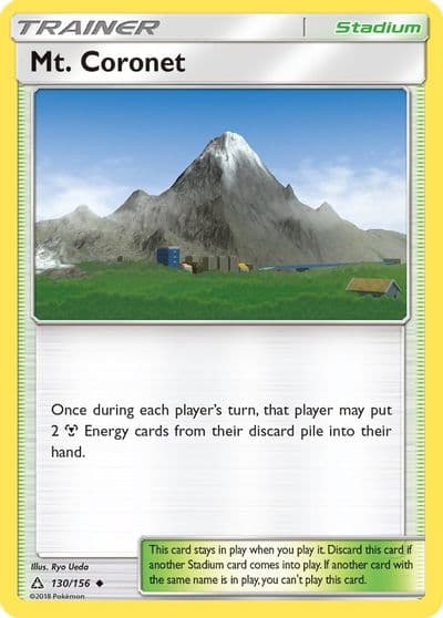 Mt. Coronet SM - Ultra Prism Pokemon card