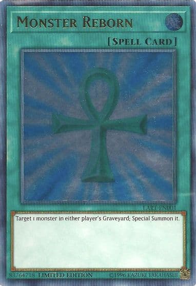 Monster Reborn LART EN001 The Lost Art Promotion Yu-Gi-Oh! card
