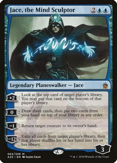Jace the Mind Sculptor Masters 25 Magic card