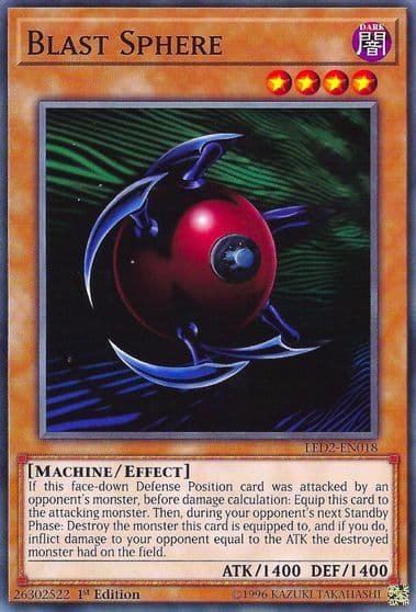 Blast Sphere Legendary Duelists: Ancient Millennium Yu-Gi-Oh! card