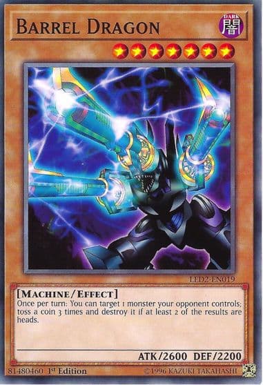 Barrel Dragon Legendary Duelists: Ancient Millennium Yu-Gi-Oh! card