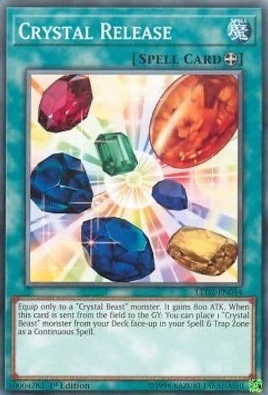 Crystal Release Legendary Duelists: Ancient Millennium Yu-Gi-Oh! card