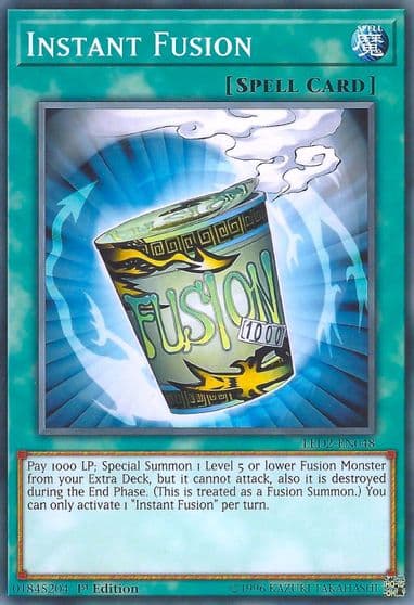 Instant Fusion Legendary Duelists: Ancient Millennium Yu-Gi-Oh! card