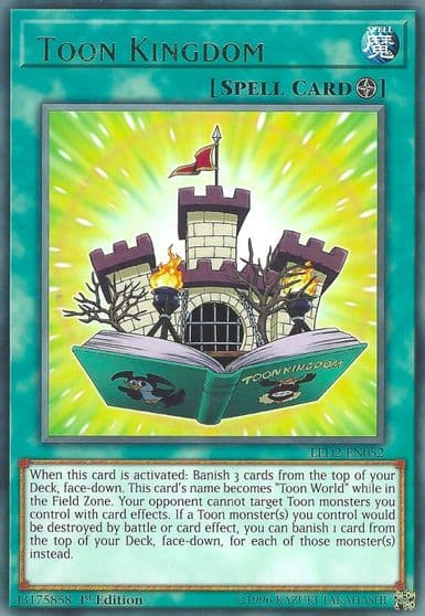 Toon Kingdom Legendary Duelists: Ancient Millennium Yu-Gi-Oh! card