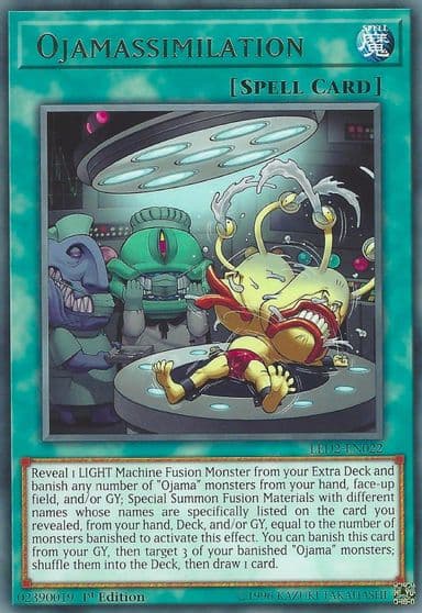 Ojamassimilation Legendary Duelists: Ancient Millennium Yu-Gi-Oh! card