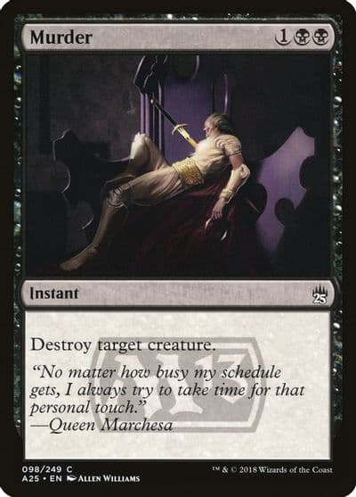 Murder Masters 25 Magic card