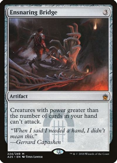 Ensnaring Bridge Masters 25 Magic card