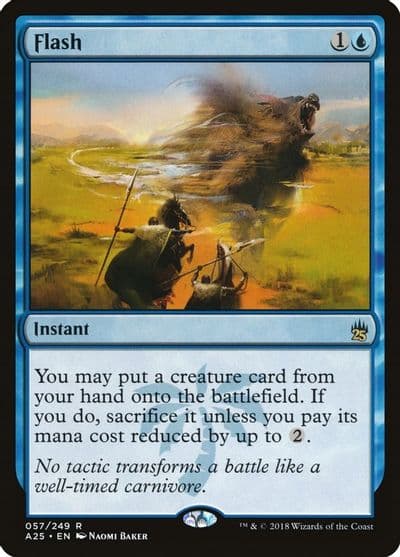 Flash Masters 25 Magic card