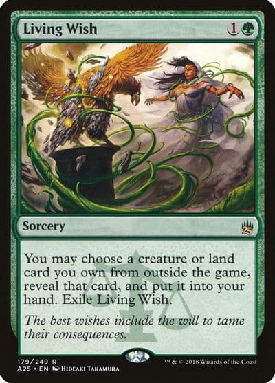 Living Wish Masters 25 Magic card