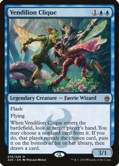 Vendilion Clique Masters 25 Magic card