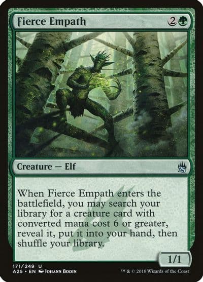 Fierce Empath Masters 25 Magic card