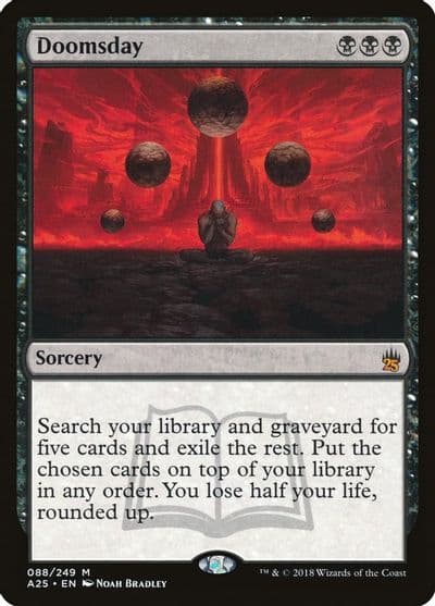 Doomsday Masters 25 Magic card