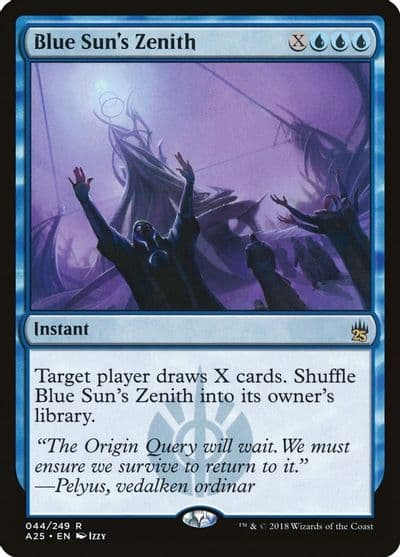 Blue Suns Zenith Masters 25 Magic card