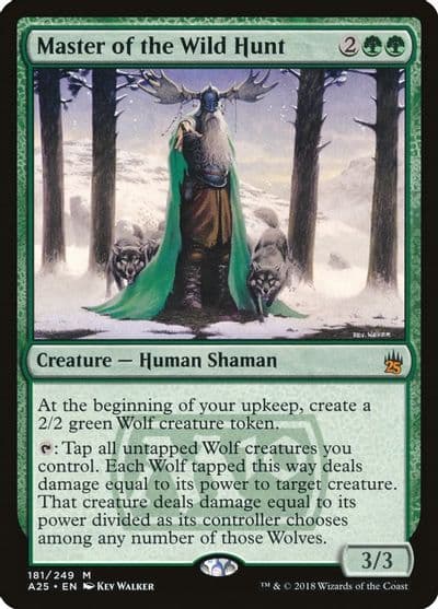 Master of the Wild Hunt Masters 25 Magic card