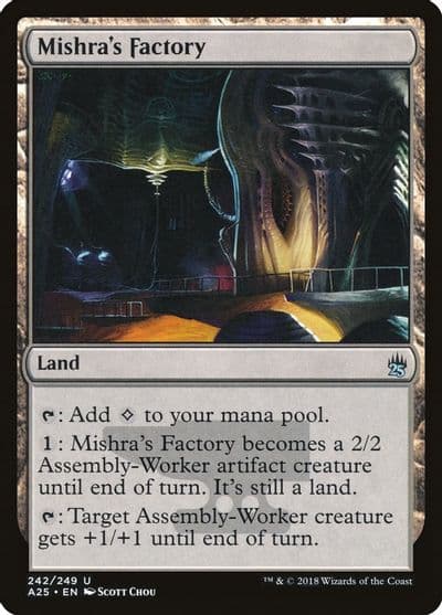 Mishras Factory Masters 25 Magic card