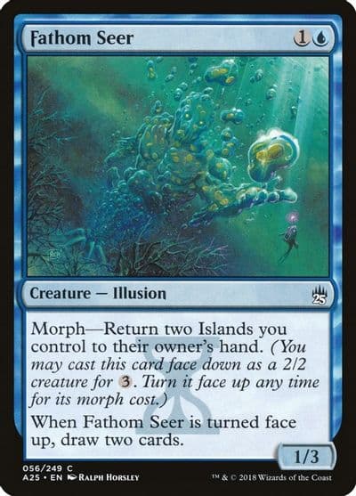 Fathom Seer Masters 25 Magic card