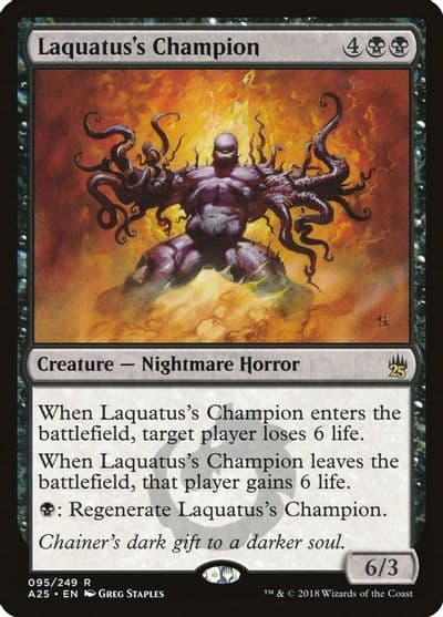 Laquatuss Champion Masters 25 Magic card